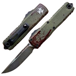 Microtech UTX-85 Gen IV 3.1 In SE Standard Outbreak Aluminum Handle