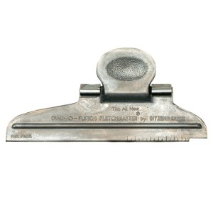 Bitzenburger 2000 Fletching Clamp Precision Ground Die-Cast Silver
