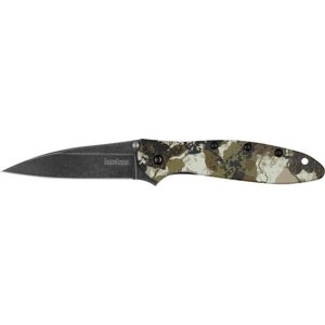 Kershaw Leek Folding Knife 3In Drop Point Kings Camo 1660KCX