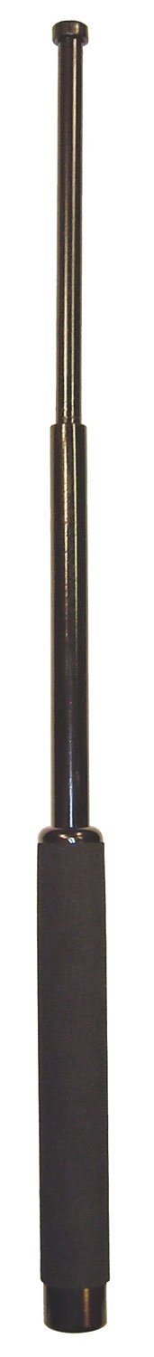 DNZ Products NS-21F Expandable Baton 21 In Steel Black Rubber Handle