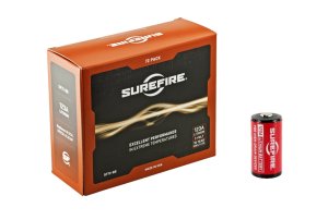 SureFire SF72-BB Lithium Battery 72-Pack, High-Drain, 10-Year Shelf Life