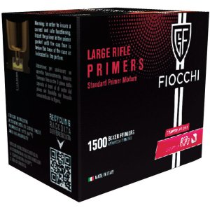 Fiocchi PRLRFM Large Rifle Primers 1500 Count