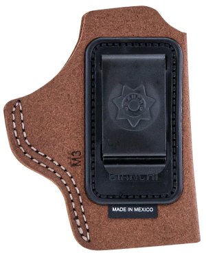 Bianchi 10382 IWB Holster Tan Leather Right Hand Capacity 2