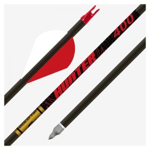 Gold Tip HUN500A26 Hunter Arrows 500 Raptor Vanes 6pk