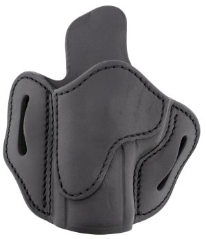 1791 Gunleather ORBH24SSBLL BH2.4S Optic Ready Leather Holster Black