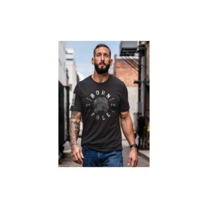 NINE LINE APPAREL EAGLE-TS-BLACK-3XL Men's T-Shirt Black