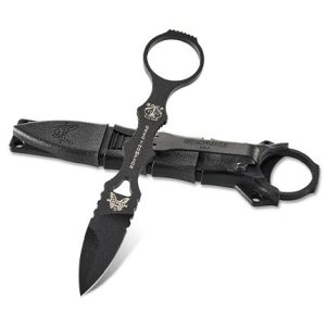 BENCHMADE Mini SOCP Spear-Point Fixed Blade Knife (177BK)