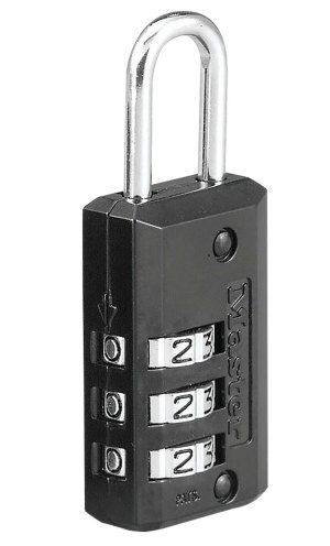 Master Cutlery 646D Combination Lock Black Steel
