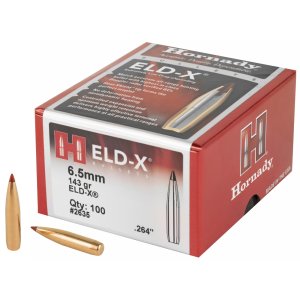Hornady 2635 ELD-X 6.5mm (.264) 143 gr 100 ct