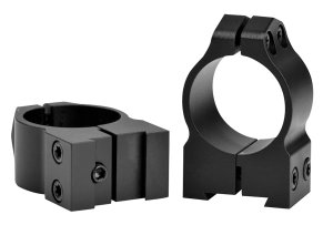 Warne 1B1M CZ 527 Maxima Matte Black 1" Medium 0 MOA Rings