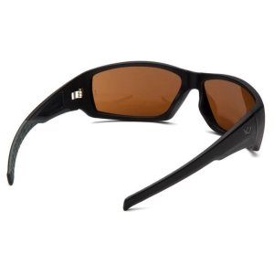 Pyramex VGSB718T Tactical Eye Protection Black Frame Bronze Anti-Fog Lens