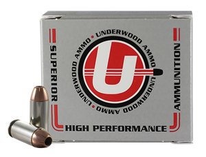 Underwood Ammo XTP .40 S&W 155gr JHP 1300fps Nickel-Plated 20 Rounds