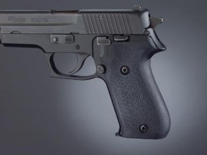 Hogue SIG Sauer P220 American Rubber Grips Without Finger Grooves 20010