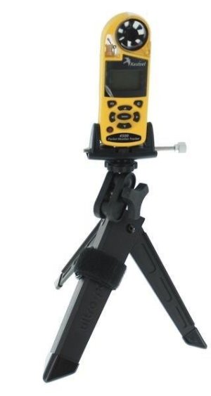 Kestrel 0799 Portable Mini Tripod with Clamp, 7" Black