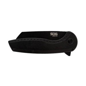 SOG Knives Aegis FLK 2.0 Folding Knife 3-1/4 Wharncliffe Blade Black