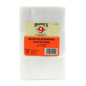 Hoppe's 12/16 Gauge Cleaning Patches 300 Count