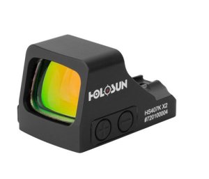 Holosun HS407K-X2 6 MOA Shake Awake 50kHr Battery 0.58x0.77
