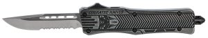 CobraTec SSWCTK1SDS CTK-1 Small 2.75" D2 Blade Black Aluminum Handle