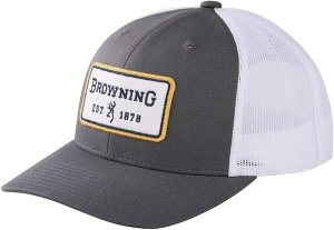 Browning BRN Cap Wallow Mesh Back Gray 308788691