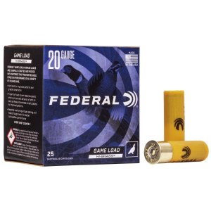 Federal H2045 Game-Shok 20 Gauge 2.75 in 1 oz #5 Shot 25 Rounds