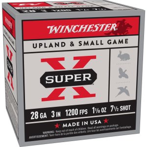 Winchester X2837 Super X 28ga Shotshell 3" 1-1/8oz 1200fps #7.5 25ct