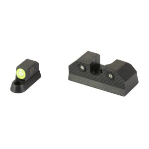 XS Sights CZ-R202S-6G R3D Tritium Night Sight, Green, CZ P10