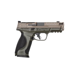 Smith & Wesson M&P 2.0 Full Size Performance Center, 9mm, 4.25 Barrel Length, 4 Magazines, OD Green/FDE Pistol