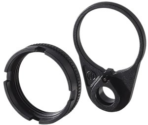 Primary Weapons 4BTRLPB-1F Castle Nut Ratchet Lock 4140 Steel Black