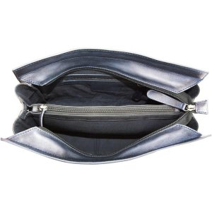 Rugged Rare 49305 Smith & Wesson Concealed Carry Handbag, Blue Leather