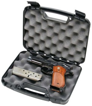 MTM Case-Gard Single Handgun Hard Case 13.00 In Black 80740