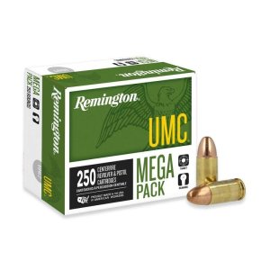 Remington UMC Mega Pack 9mm Luger 115 Gr FMJ 250 Per Box