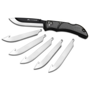 Outdoor Edge RazorLite 3.5 In Folding Tanto 420J2 SS Black RLY50C