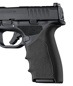 Hogue HandAll Beavertail Grip Sleeve Springfield Hellcat Pro Black 18320