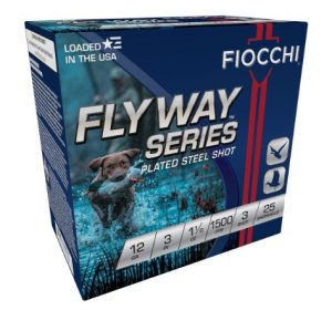 Fiocchi 123ST3 12 Gauge 3 In 1-1/8oz #3 Shot 25Rd Box/10Ct Case