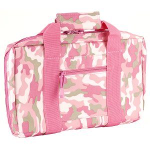 NcSTAR Discreet Pistol Case Nylon Pink Two Padded Compartments