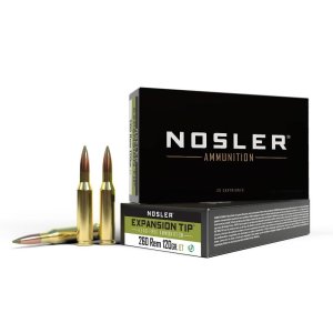 Nosler E-Tip Rifle Ammunition 260 Rem 120gr 2750 fps 20/ct Lead-Free