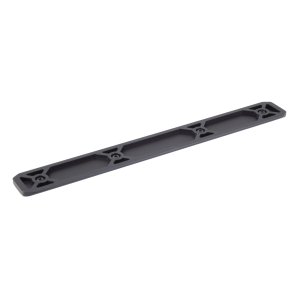 Warne 6206M M-LOK Rail Black 12 Inch ARCA Rail with M-LOK Interface
