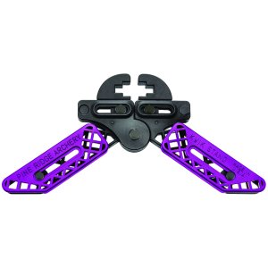 Pine Ridge Kwik Stand Bow Support Adjustable Jaws & Legs Purple/Black