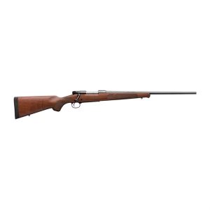 Winchester 535200299 Model 70 Featherweight, 6.8 Western, 3+1 Capacity, 24" Brushed Polish Blued Barrel, Satin Walnut Stock, Right Hand, MOA