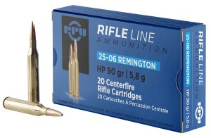 Prvi Partizan PP2506H 25-06 Rem Hollow Point 90gr 20rnd