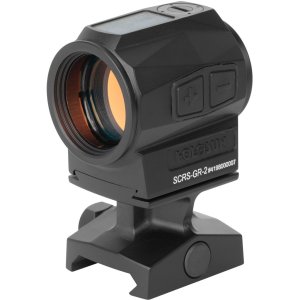 Holosun SCRS-GR-2 Green 2MOA Dot Solar Rifle Sight Aluminum Tube 20 MM