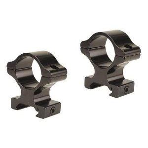 Leupold & Stevens Rifleman 1" High Aircraft Grade Aluminum 2-Piece Detachable Scope Ring Gloss Black