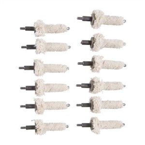 Brownells AR-15/M16 Cotton Chamber Mop 223 Remongton 12 Pack