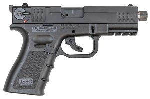 ISSC M22 Gen 2 22 LR 10+1 4.10" Threaded Barrel Black Grip