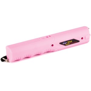 Zap ZAPSTK800FP Stick Stun Gun 800,000V Pink with LED Flashlight