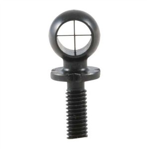 KNS Precision ARHDST Brass Black Hooded Front Sight .240 Aperture .010 Dia