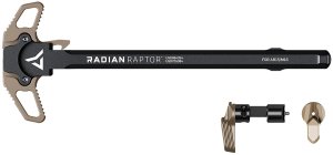Radian R0299 AR-15 Ambidextrous Charging Handle & Safety Combo FDE