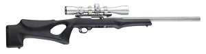 Hogue 22070 OverMolded Rifle Stock Black Thumbhole for Ruger 10/22 .920"