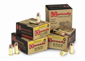 Hornady 90242 Custom Personal Defense 9mm Luger 124 gr XTP Hollow Point 25 Rds/Box - Brass Casing