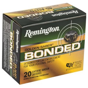 Remington Golden Saber 45 ACP 230 Grain BJHP Bonded 20 Rounds
